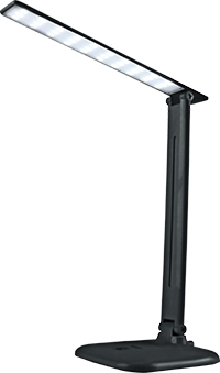 Светильник настольный светодиодный ССО-02Ч 10Вт сенсор-диммер адаптер ЧЕРНЫЙ IN HOME