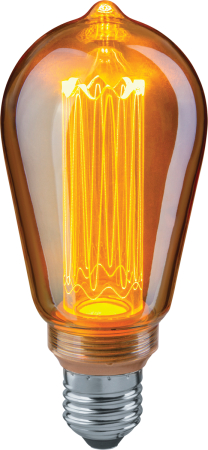 Лампа Navigator 14 232 NLL-SC17-ST64-4-230-1.8K-E27-PMMA