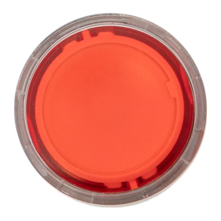 Исполнительный механизм кнопки XB4 красный плоский возвратный без фиксации, с подсветкой IP65 EKF