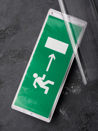 Пиктограмма "Направление направо" 240х95мм (для SAFEWAY-10) EKF