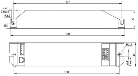 LED-LP-E024-1-240  БАП для светильников ЭРА LED-LP-E024-1-240 универсальный до 24Вт 1час IP20