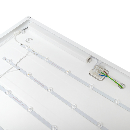 Панель светодиодная 25 мм ДУО-4109-L 40Вт 4000К опал с равномерной засветкой 595х595 EKF Basic