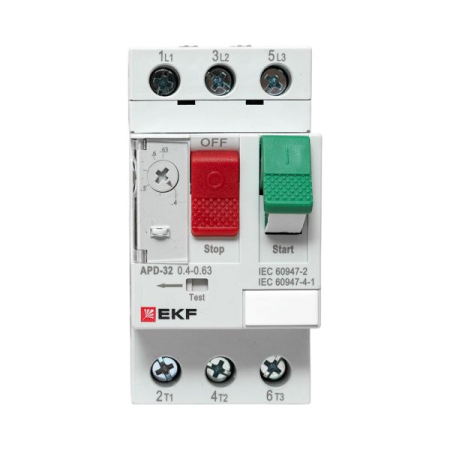 Автомат пуска двигателя АПД-32 0,4-0,63А EKF