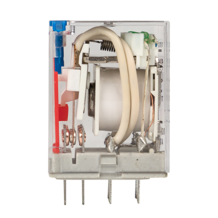 Реле промежуточное с кнопкой и мех. Индикацией RPAt 22/3 10A 24В DC EKF AVERES