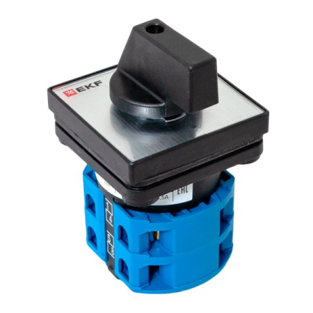 Переключатель кулачковый ПК-1-101 25А 1P «0-1-2-3» IP65 EKF