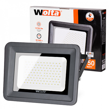 Светодиодный прожектор WFL-150W/06, 5500K, 150 W SMD, IP 65,цвет серый, слим