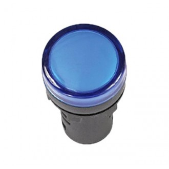 Лампа AD22DS(LED)матрица d22мм синий 24В AC/DC IEK