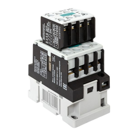 Комплект КМЭ 9А 1NO 230В АС с дополнительными контактами 2НО+2НЗ EKF AVERES