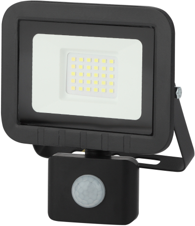 Прожекторы Eco  ЭРА LPR-041-2-65K-030 30Вт 2400Лм 6500К датчик движения регулируемый 135x148x45