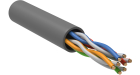 Витая пара U/UTP 5E 24AWG 4PR PVC 1м серый 305м РФ GENERICA Витая пара U/UTP 5E 24AWG 4PR PVC 1м серый 305м РФ GENERICA