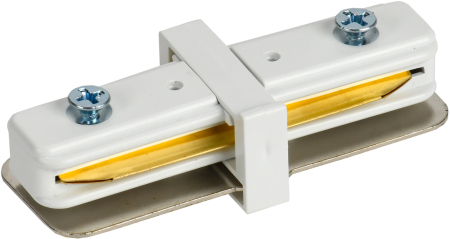 Соединитель прямой внутренний для 1Ф ШП белый IEK