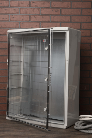 Щит пластиковый с монтажной платой прозр. дверь 800х600х260 мм IP65 EKF PROxima