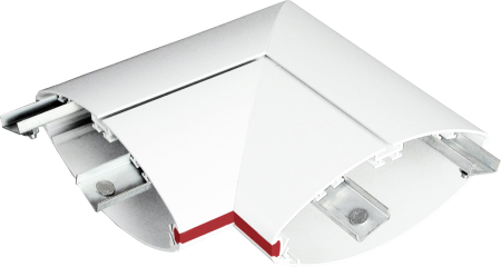 RV соединитель L белый