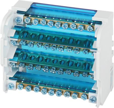 NO-224-16  Шины на DIN-рейку ЭРА NO-224-16 в корпусе кросс-модуль ШНК 4х11 3L+PEN