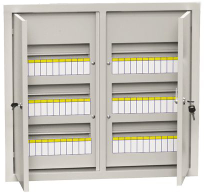 TITAN 3 Корпус металлический ЩРв-72 (540х600х120мм) IP31 IEK