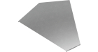 Крышка горизонт. угла 45 гр. 500 мм "ПЛЮС" INOX304