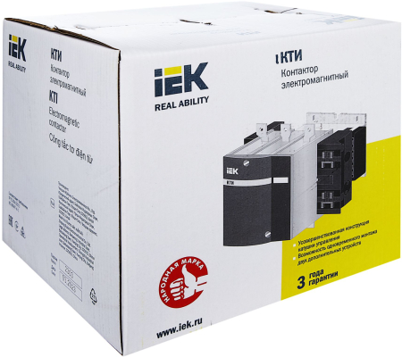 Контактор КТИ-5225 225А 230В/АС3 IEK