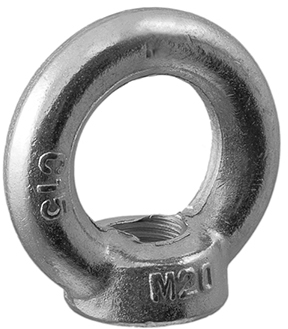 Крепление Айрон подвесное к-кт: 2 рым-гайки + 2 болта