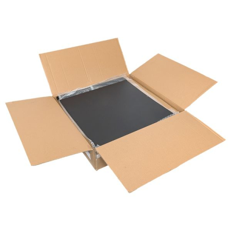 Шкаф настенный 19" TERACOM PRO 12U 600х450 мм дверь стеклянная с замком-ручкой чёрный