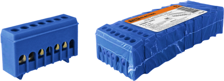 Шина "N" нулевая  в изоляторе 6х9мм  12 групп TDM