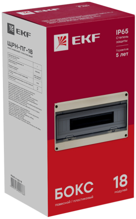 Щит распред. навесной ЩРН-ПГ-18 (199х366х106) IP65 EKF PROxima