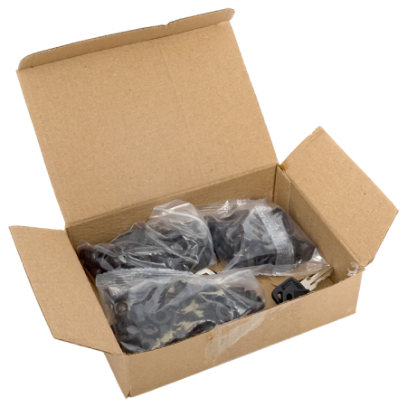 Шкаф настенный 19" TERACOM PRO 12U 600х450 мм дверь стеклянная с замком-ручкой чёрный