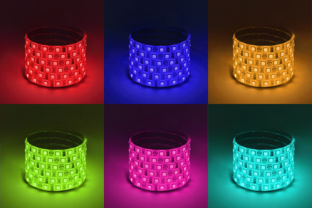ЭРА Лента светодиодная LS5050-14,4-60-12-RGB-IP65-1 year-5m (50/2400)