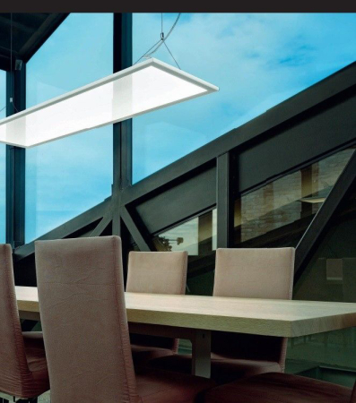 SPL-6-40-4K (S) Светод. панель IP40 295x1195x8 40Вт 2800Лм 4000K Ra>80 NationStar серебр.