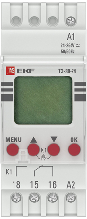 Таймер электронный ТЭ-80 24-230В EKF PROxima
