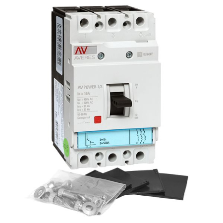 Автоматический выключатель AV POWER-1/3  16А 35kA TR