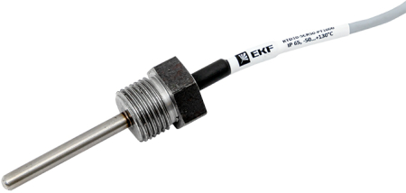 Погружной кабельный датчик температуры жидкости 50 мм EKF RTD10-SCR50-PT1000