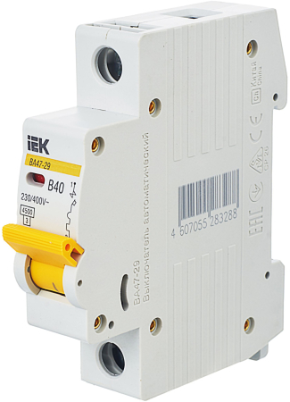 Авт. выкл. ВА47-29 1Р 40А 4,5кА х-ка В IEK