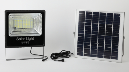 ERAPRO-150  ЭРА Прожектор светодиодный уличный на солн. бат. 150W, 1500 lm, 5000K, с датч. движения, ПДУ, IP65 (