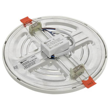 Светильник встраиваемый светодиодный ДВО 1007 14Вт 4000K IP20 EKF Basic