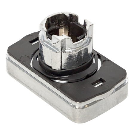 Исполнительный механизм кнопки XB4 "пуск-стоп"  плоский  возвратный без фиксации, с подсветкой EKF PROxima