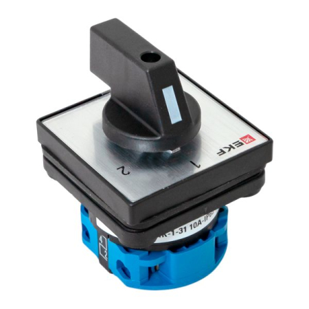 Переключатель кулачковый ПК-1-31 10А 1P «1-2» IP65 EKF