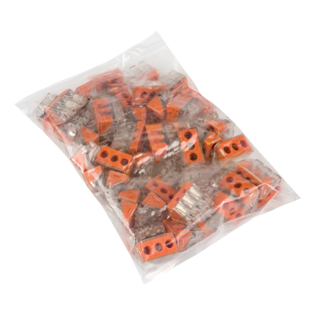 Клемма СМК 773-173 (с пастой), 3 отверстия, 2,5-6,0 мм2 (уп.50шт.) EKF PROxima