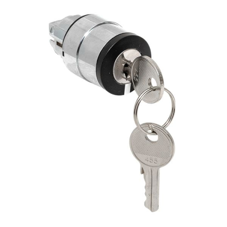 Исполнительный механизм переключателя ХB4 на 3 положения с замком, с фиксацией IP65 EKF