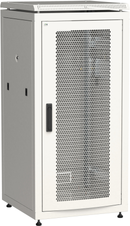 ITK Шкаф сетевой 19" LINEA N 18U 600х800 мм перфорированная передняя дверь серый