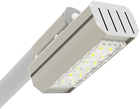 Светодиодный светильник "ВАРТОН" уличный Uran Mini 30 Вт крепление на консоль 5000К 120°