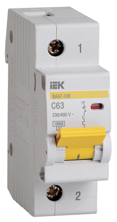 KARAT Авт. выкл. ВА47-100 1P C 63А 10кА IEK