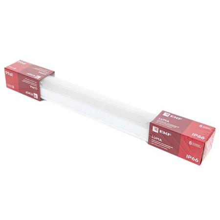 Светильник светодиодный пылевлагозащищенный ДСП-2001 18Вт 4000К IP66 600мм EKF PROxima