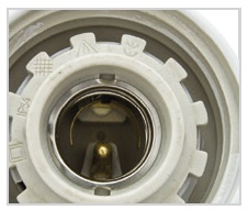 Светильник НПБ400-2 для сауны настенный, угловой, IP54, 60 Вт, белый, TDM