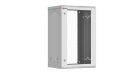 Шкаф телекоммуникационный настенный разборный 18U (600х450) дверь стекло, Astra серия EKF PROxima