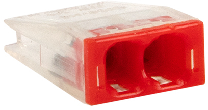 Строительно-монтажная клемма СМК 2273-242 (с пастой) 2 отверстия 0,5-2.5 мм2 блистер (5шт.) EKF PROxima