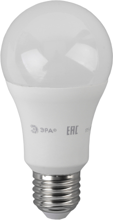Лампы СВЕТОДИОДНЫЕ СТАНДАРТ LED A60-17W-860-E27  ЭРА (диод, груша, 17Вт, хол, E27),