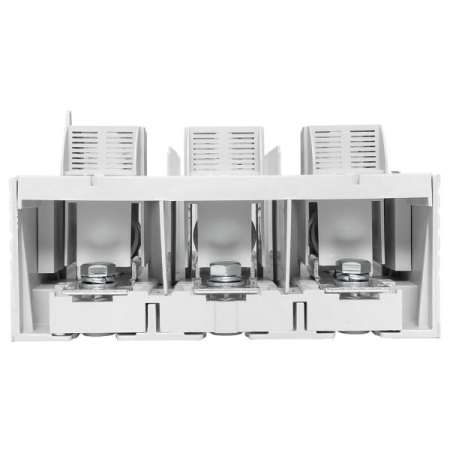 Выключатель-разъединитель УВРЭ v2 400А с дополнительным контактом (NO+NC) откидного типа под предохранители ППН (габ.2) EKF