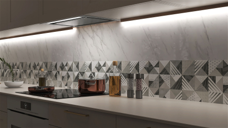 Светильник светодиодный ДБО 3002 7Вт 4000К IP20 572мм пластик  IEK