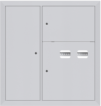 Щит этажный 2 кв. слаботочка слева (1000х950х150) EKF PROxima