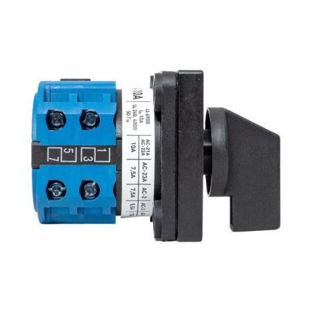 Переключатель кулачковый ПК-1-84 10А 4P для вольтметра (для фазного напряжения) EKF PROxima